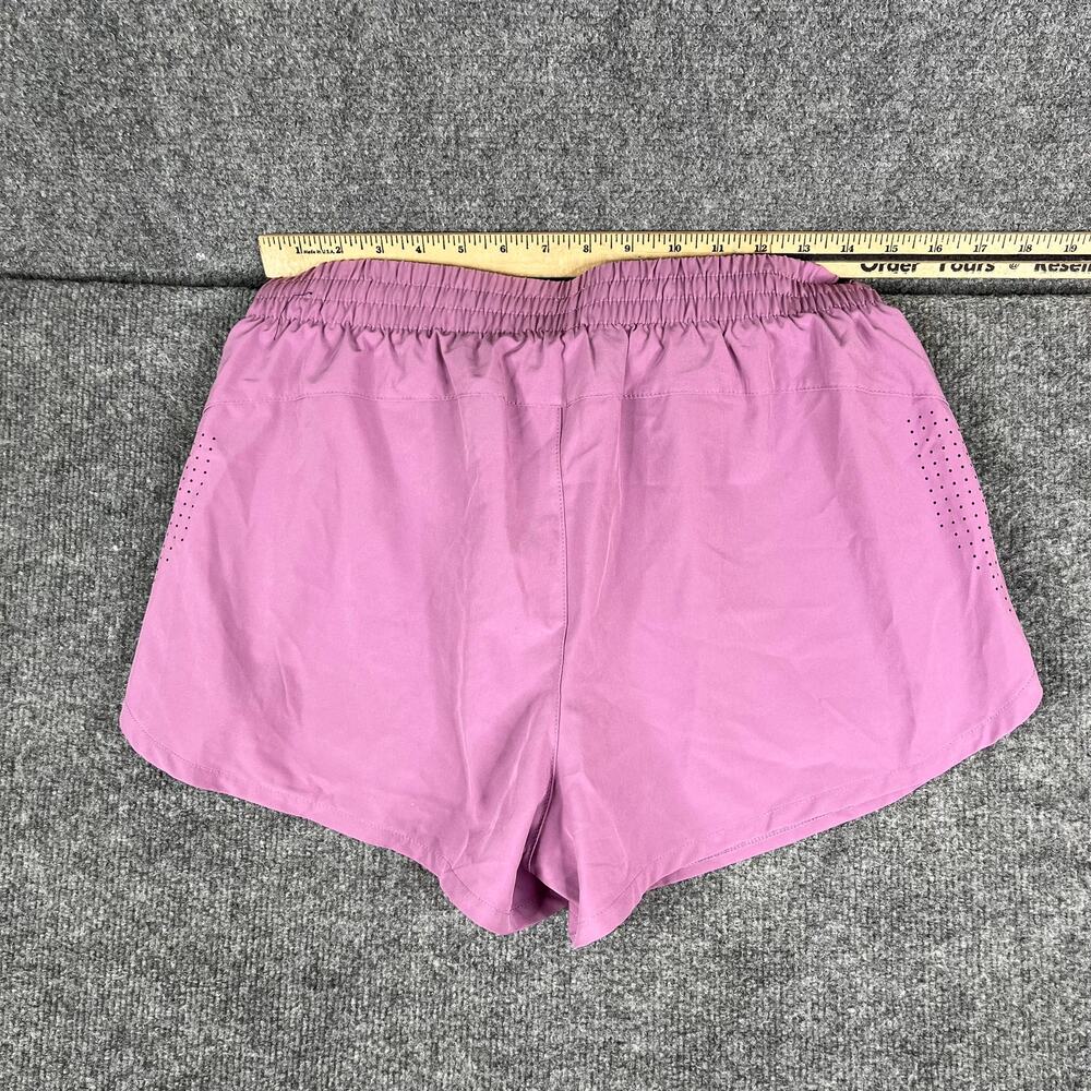 ASICS Athletic Shorts Womens Size M Pink Running Lightweight Lined‎ Active